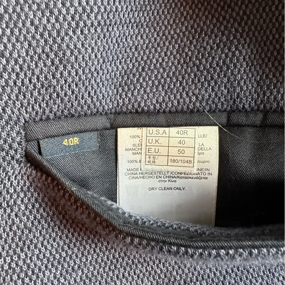 Brooks Brothers Regent Fit Two-Button Knit Sport Coat- Size 40R - Picture 6 of 8